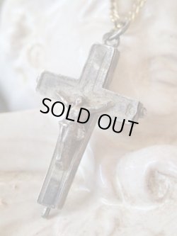 画像2: 【シルバー製クロス型聖遺物入れペンダント】フランス・アンティーク＆ヴィンテージ聖品