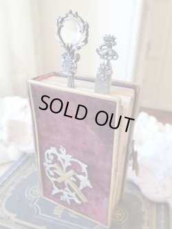 画像10: 【ブルターニュ紋章】【リーディングルーペ仕様ブックマーク】【夾竹桃】フランス・アンティーク＆ヴィンテージ品