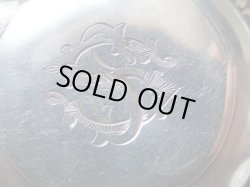 画像7: 【ミラー付ミニパウダーケース】【スターリングシルバー製1918年バーミンガム】【イニシャル手彫り】イギリス・アンティーク＆ヴィンテージ品