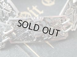 画像9: 【透かし細工ブレスレット】【エルミーヌとフルールドリスとブルターニュ紋章とブルトン女性】フランス・アンティーク品