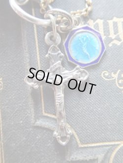 画像10: 【ミラー付ミニパウダーケース】【スターリングシルバー製1918年バーミンガム】【イニシャル手彫り】イギリス・アンティーク＆ヴィンテージ品