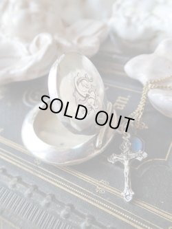 画像2: 【ミラー付ミニパウダーケース】【スターリングシルバー製1918年バーミンガム】【イニシャル手彫り】イギリス・アンティーク＆ヴィンテージ品