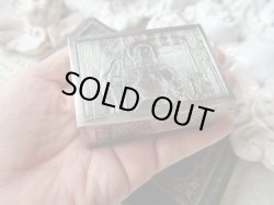 画像15: 【シャルル7世の戴冠式のジャンヌ・ダルク】【エッチングメタルジュエリーボックス】フランス・アンティーク＆ヴィンテージ品