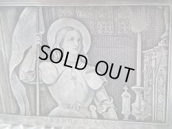 画像17: 【シャルル7世の戴冠式のジャンヌ・ダルク】【エッチングメタルジュエリーボックス】フランス・アンティーク＆ヴィンテージ品