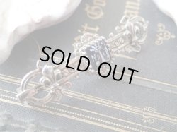 画像3: 【聖母モノグラムNDエナメル手彩色陶片嵌め込み】【フルールドリスと透かし装飾ブローチ】フランス・アンティーク＆ヴィンテージ聖品