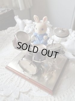 画像2: 【イタリアシルバーミニチュア工房Sacchettiサッケッティ作品】 【ドラムセット】イタリア・ヴィンテージ品