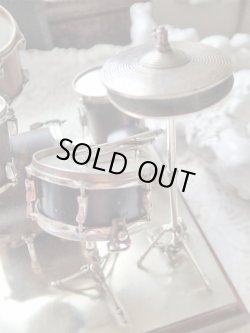 画像7: 【イタリアシルバーミニチュア工房Sacchettiサッケッティ作品】 【ドラムセット】イタリア・ヴィンテージ品