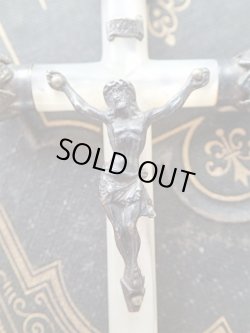画像6: 【透かし王冠型先端飾りロザリオ用クロス】【白蝶貝とシルバー製パーツ】フランス・アンティーク＆ヴィンテージクロス