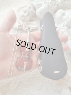 画像20: 【イタリアシルバーミニチュア工房Sacchettiサッケッティ作品】 【ケース付きバイオリン】イタリア・ヴィンテージ品