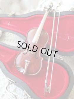 画像3: 【イタリアシルバーミニチュア工房Sacchettiサッケッティ作品】 【ケース付きバイオリン】イタリア・ヴィンテージ品