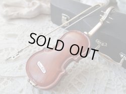 画像6: 【イタリアシルバーミニチュア工房Sacchettiサッケッティ作品】 【ケース付きバイオリン】イタリア・ヴィンテージ品