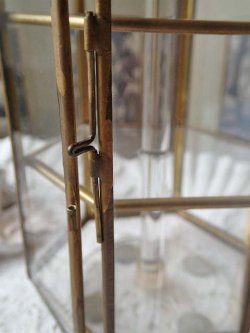 画像5: 【6角柱コレクションガラスキャビネット】【回転式】イタリア・アンティーク品