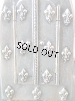 画像11: 【携帯用小祭壇スタンドミニ扉付】【フルールドリス文様】【聖アントニオ】フランス・アンティーク＆ヴィンテージ聖品