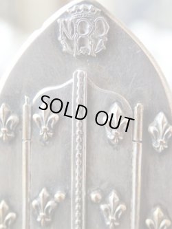 画像10: 【携帯用小祭壇スタンドミニ扉付】【フルールドリス文様】【聖アントニオ】フランス・アンティーク＆ヴィンテージ聖品