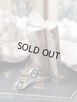 画像8: 【携帯用小祭壇スタンドミニ扉付】【フルールドリス文様】【聖アントニオ】フランス・アンティーク＆ヴィンテージ聖品