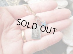 画像8: 【ルルドの聖母】【星型ブルー2色遣いエナメルメダイと2点セット】フランス・アンティーク＆ヴィンテージメダイ