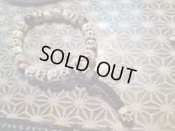 画像5: 総象牙髑髏数珠【諸法無我】髑髏作家服部・髑髏根付・提げ物・彫刻・その他髑髏作品