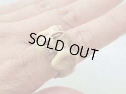 画像7: お問い合わせ品　【髑髏指輪】【湛然不動】髑髏作家服部・髑髏根付・提げ物・彫刻・その他髑髏作品