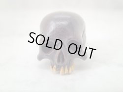 画像2: お問い合わせ品【象嵌髑髏】【百古不磨】髑髏作家服部・髑髏根付・提げ物・彫刻・その他髑髏作品