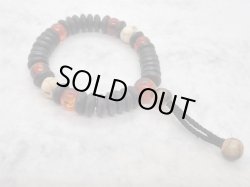 画像11: お問い合わせ品【題名未定】ボーンビーズと琥珀、海松、髑髏の数珠（仮）(untitled skulland bonebeads,amber,coral Juzu bracelet)