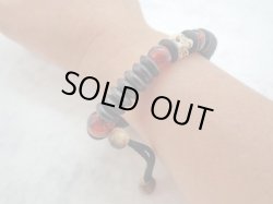 画像8: お問い合わせ品【題名未定】ボーンビーズと琥珀、海松、髑髏の数珠（仮）(untitled skulland bonebeads,amber,coral Juzu bracelet)
