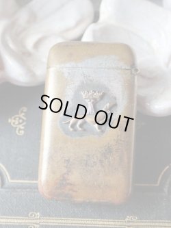 画像4: 【アンヌ・ド・ブルターニュ紋章エルミーヌとエルミーヌ・プラン】【ヴェスタケース】フランス・アンティーク＆ヴィンテージ品