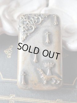 画像3: 【アンヌ・ド・ブルターニュ紋章エルミーヌとエルミーヌ・プラン】【ヴェスタケース】フランス・アンティーク＆ヴィンテージ品