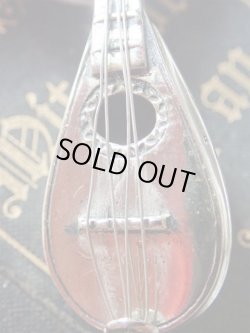 画像8: 【シルバー800製ミニチュア楽器】【マンドリン】イタリア・ヴィンテージ品