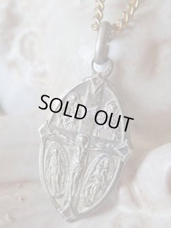 画像2: 【私はカトリックです司祭を呼んで下さい】【４WAYメダイ楕円バージョン】イタリア・アンティーク＆ヴィンテージメダイ