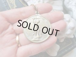 画像13: 【モン・サン・ミシェル巡礼記念メダイ】【大天使ミカエル】【隠しエルミーヌ・プラン】フランス・アンティーク＆ヴィンテージメダイ