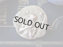 画像9: 【聖ジャンヌダルク】【ゴールドFIXブローチ】【カメオ・メダイ彫刻家L.O. Mattei作】フランス・アンティーク＆ヴィンテージ聖品