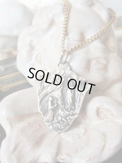 画像5: 【ルルドの聖母】【花盾デザイン】フランス・アンティーク＆ヴィンテージメダイ