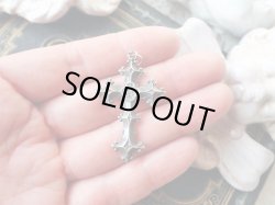 画像15: 【ゴシッククロスMサイズ】【シルバー製】フランス・アンティーク＆ヴィンテージメダイ