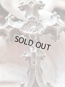 画像4: 【ゴシッククロスMサイズ】【シルバー製】フランス・アンティーク＆ヴィンテージメダイ