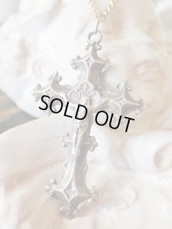 画像3: 【ゴシッククロスMサイズ】【シルバー製】フランス・アンティーク＆ヴィンテージメダイ