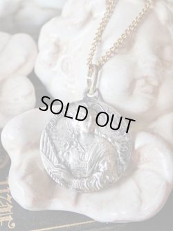 画像3: 【音楽の守護聖セシリア】【シルバー鍍金】イタリア・アンティーク＆ヴィンテージメダイ