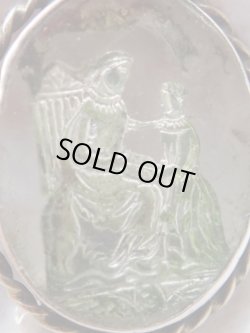 画像7: 【両面ガラス嵌め込み】【シルバー製】【聖アンナと幼きマリア】フランス・アンティーク＆ヴィンテージメダイ