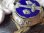 画像6: 【聖ジャンヌダルク紋章】【青エナメルロカイユ装飾】【パウダーケース】フランス ・アンティーク＆ヴィンテージ品