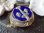 画像3: 【聖ジャンヌダルク紋章】【青エナメルロカイユ装飾】【パウダーケース】フランス ・アンティーク＆ヴィンテージ品