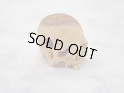 画像4: 【髑髏珠i】【数珠/ブレスレット用横穴タイプミニ髑髏】髑髏作家服部・髑髏根付・提げ物・彫刻・その他髑髏作品