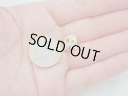 画像8: 【髑髏珠b】【数珠/ブレスレット用横穴タイプミニ髑髏】髑髏作家服部・髑髏根付・提げ物・彫刻・その他髑髏作品