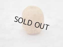 画像6: 【髑髏珠l】【数珠/ブレスレット用横穴タイプミニ髑髏】髑髏作家服部・髑髏根付・提げ物・彫刻・その他髑髏作品