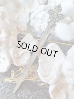 画像2: 【ルルドの聖母】【透かし細工フルールドリスペーパーナイフ】フランス・アンティーク＆ヴィンテージ聖品