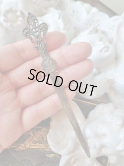 画像8: 【ルルドの聖母】【透かし細工フルールドリスペーパーナイフ】フランス・アンティーク＆ヴィンテージ聖品