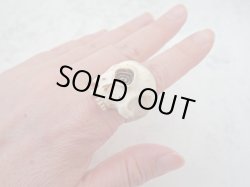 画像11: 【銘無し旧作品の為特価】【一つ目髑髏指輪A】【サイクロプス】【奇形髑髏】髑髏作家服部・髑髏根付・提げ物・彫刻・その他髑髏作品