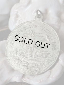 画像4: 【真鍮製特大サイズ】【ゲオルクスターラー】【聖ゲオルギウス】ドイツ・アンティーク＆ヴィンテージメダイ