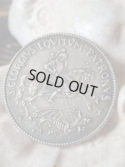 画像2: 【シルバー製中サイズ】【ゲオルクスターラー】【聖ゲオルギウス】ドイツ・アンティーク＆ヴィンテージメダイ