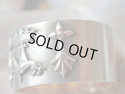 画像6: 【アンヌ・ド・ブルターニュ紋章王冠とエルミーヌ（白オコジョ）】【シルバー製平打ちリング】フランス・アンティーク品