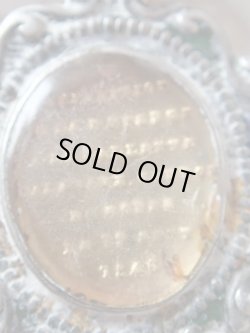 画像6: 【シルバー製額縁風装飾枠】【両面ガラス嵌め込みジェムメダイ】【ラ・サレットの聖母】フランス・アンティーク＆ヴィンテージメダイ