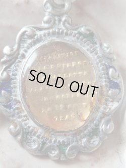 画像5: 【シルバー製額縁風装飾枠】【両面ガラス嵌め込みジェムメダイ】【ラ・サレットの聖母】フランス・アンティーク＆ヴィンテージメダイ